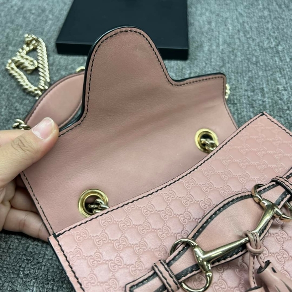 100% Authentic Gucci  Emily Shoulder Bag 570-101724 - Picture 10 of 13